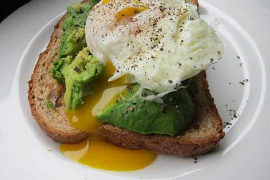 egg and avocado