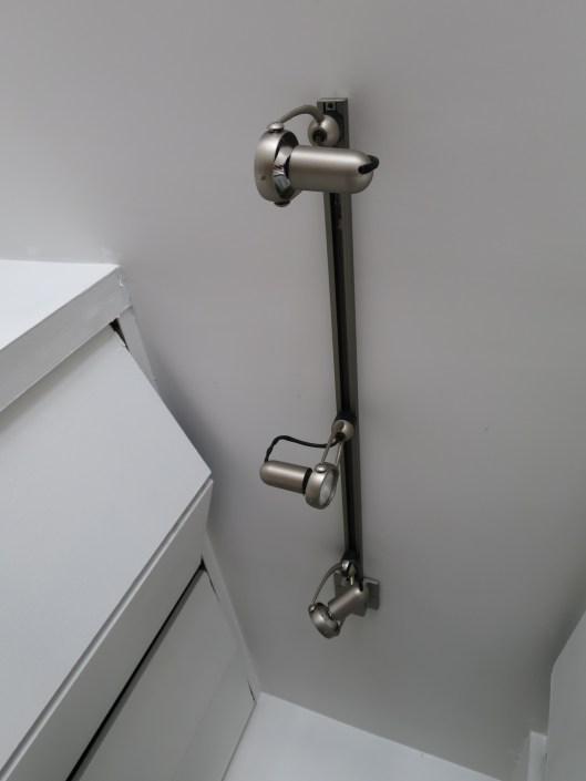 bedroom light before