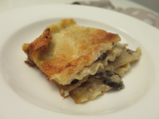 mushroom-lasagna